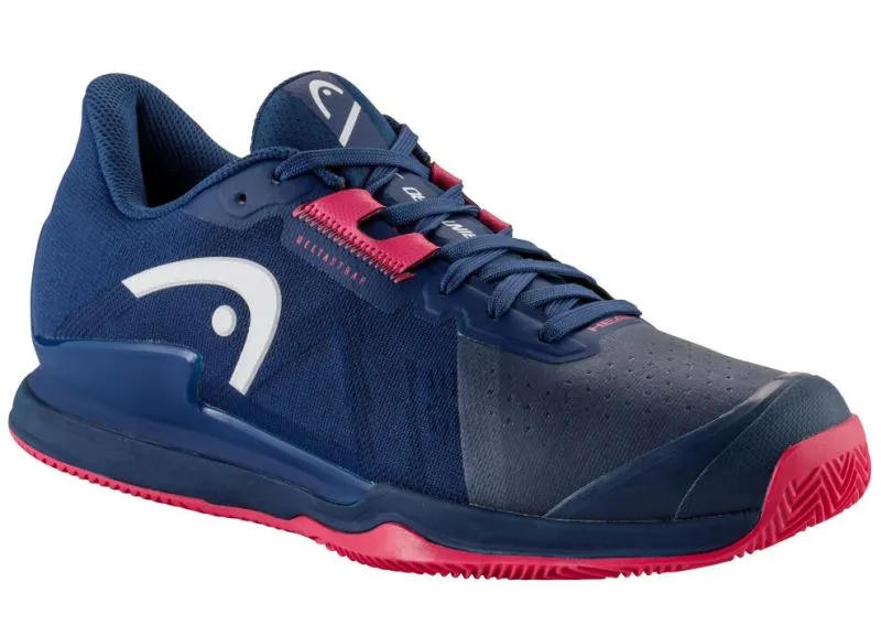 Head Sprint Pro 3.5 Clay - dark blue/azalea
