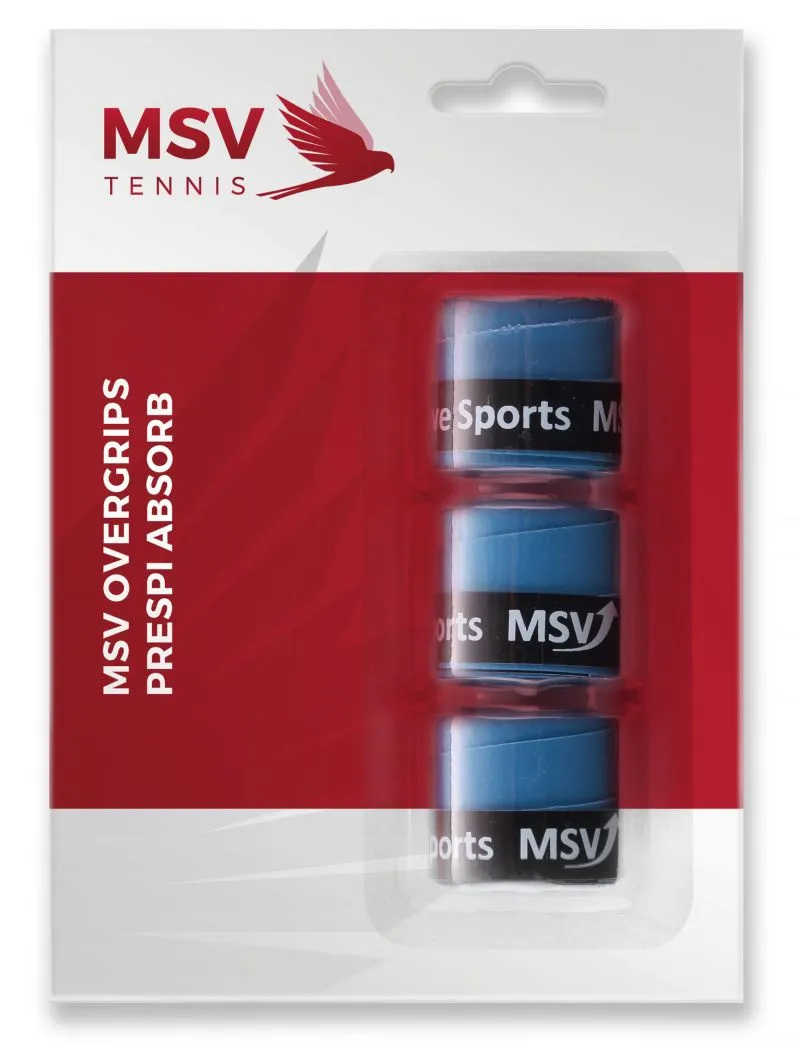 MSV Prespi Absorb Overgrip 3P - light blue
