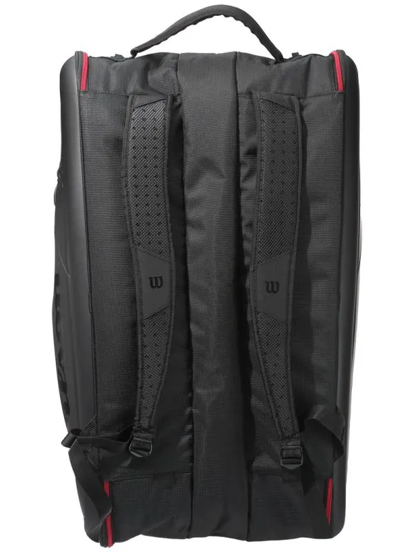 wilson-federer-super-dna-12-pk-bag-black-4 Wilson Federer Super DNA 12 Pk Bag - black