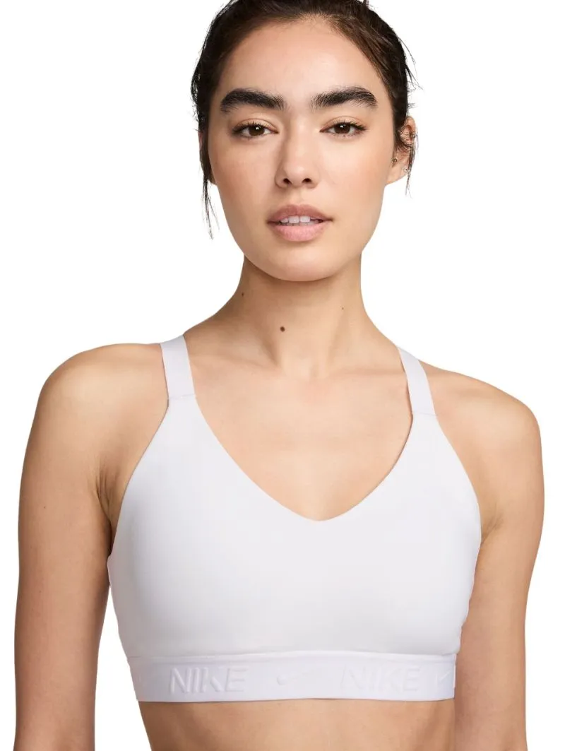 Nike Indy Medium Support Padded Adjustable Sports - white/stone mauve