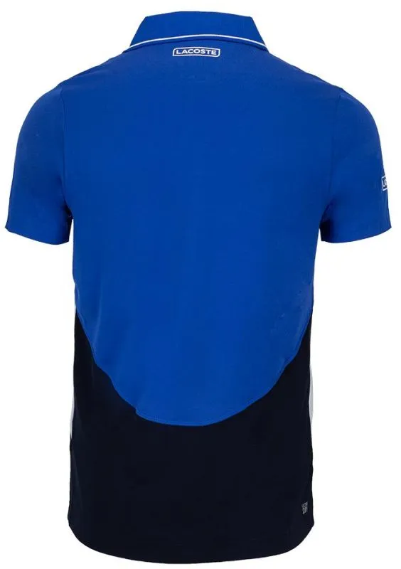 lacoste-men-s-lacoste-sport-ultra-dry-pique-zip-tennis-polo-shirt-blue-navy-blue-2 Lacoste Men's Lacoste SPORT Ultra-Dry Piqué Zip Tennis Polo Shirt - blue/navy blue