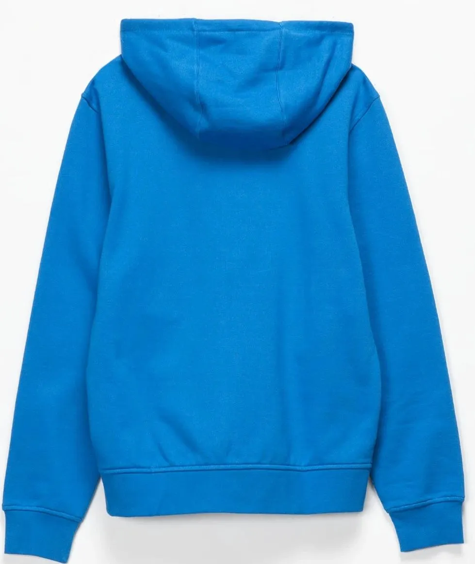 Lacoste Men's SPORT Hooded Lightweight Bi-material Sweatshirt - blue