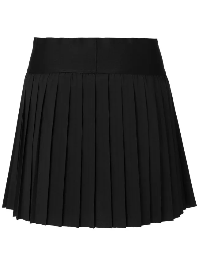 Nike Court Dri-Fit Advantage Skirt Pleated W - black/white