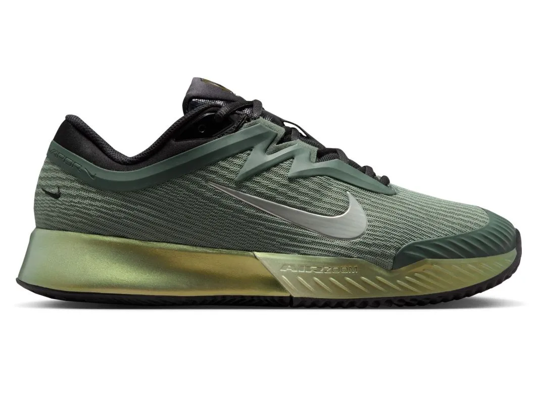 Nike Zoom Vapor Pro 3 Clay Premium - camo green/pure platinum/metallic gold Nike Zoom Vapor Pro 3 Clay Premium - camo green/pure platinum/metallic gold