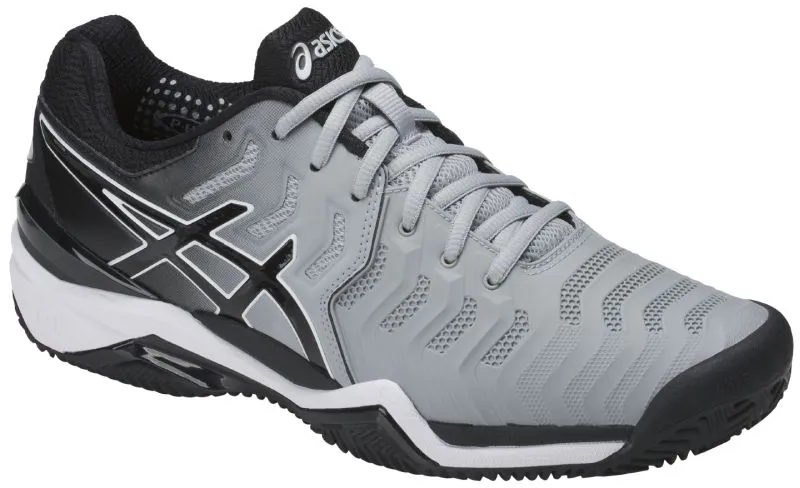 Asics Gel-Resolution 7 Clay - mid grey/black/white
