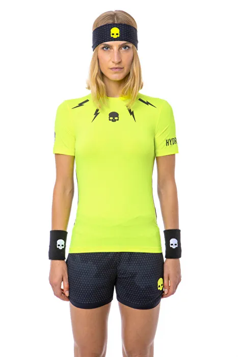 Hydrogen Tech Storm Tee Woman - fluo yellow