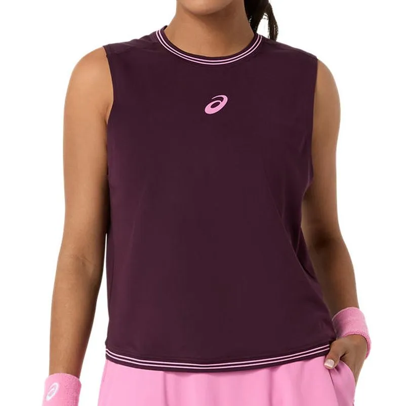 Asics Game Sleeveless - dark aubergine