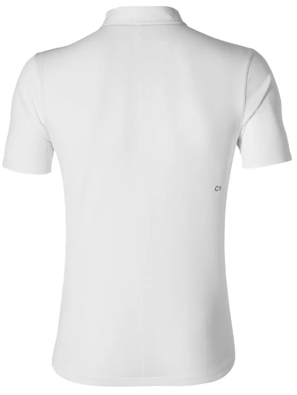 asics-club-polo-shirt-brilliant-white-2 Asics Club Polo-Shirt - brilliant white
