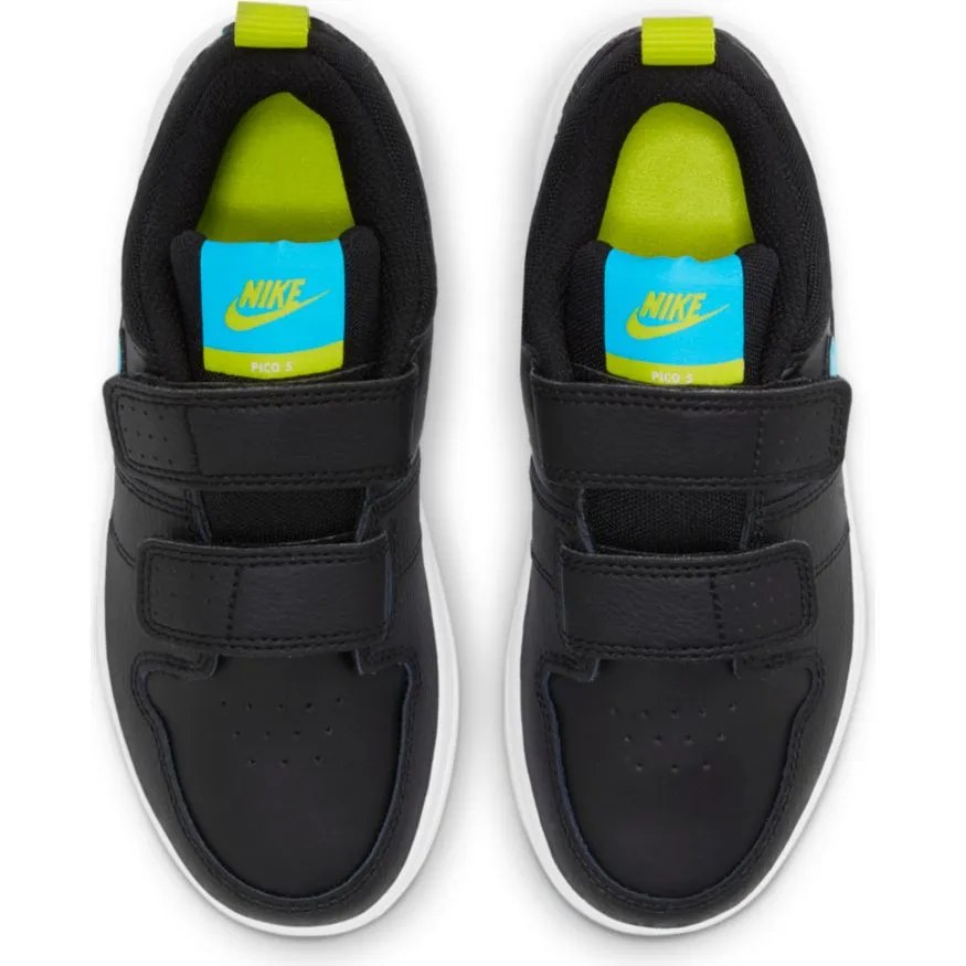 Nike Pico 5 (PSV) JR - black/chlorine blue