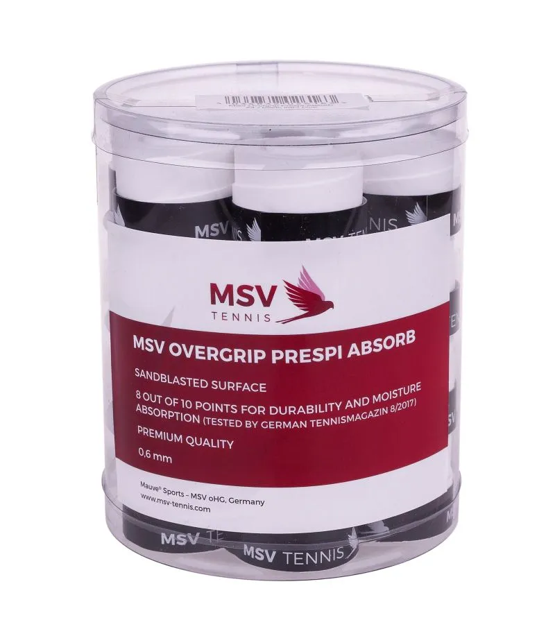 MSV Prespi Absorb Overgrip 24P - white