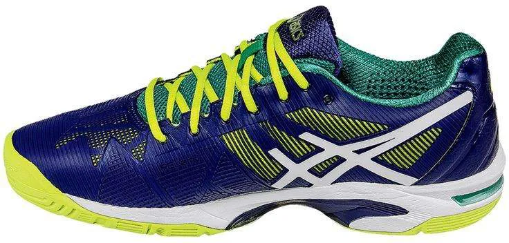 Asics Gel-Solution Speed 3 - indigo blue/white/lime