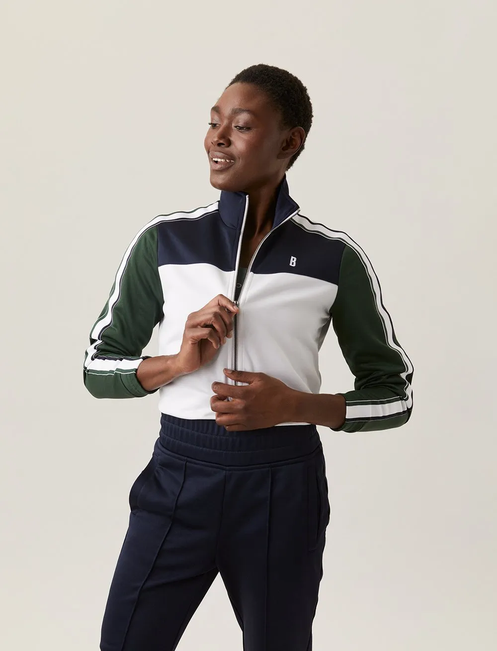 Björn Borg Track Jacket Maggie W - stripe blocking