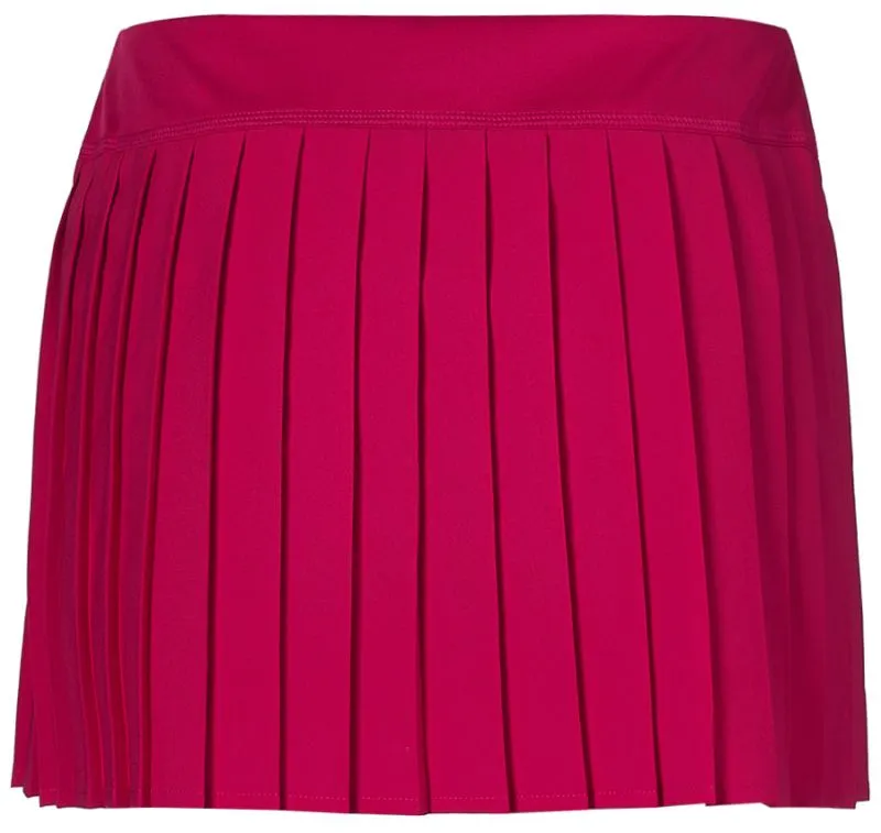 Lacoste SPORT Tennis Technical Mesh Pleated Skirt - fushia pink/fushia pink/fush