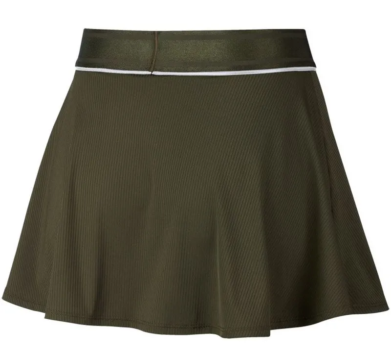 nike-court-dry-flounce-skirt-olive-canvas-white-2 Nike Court Dry Flounce Skirt - olive canvas/white