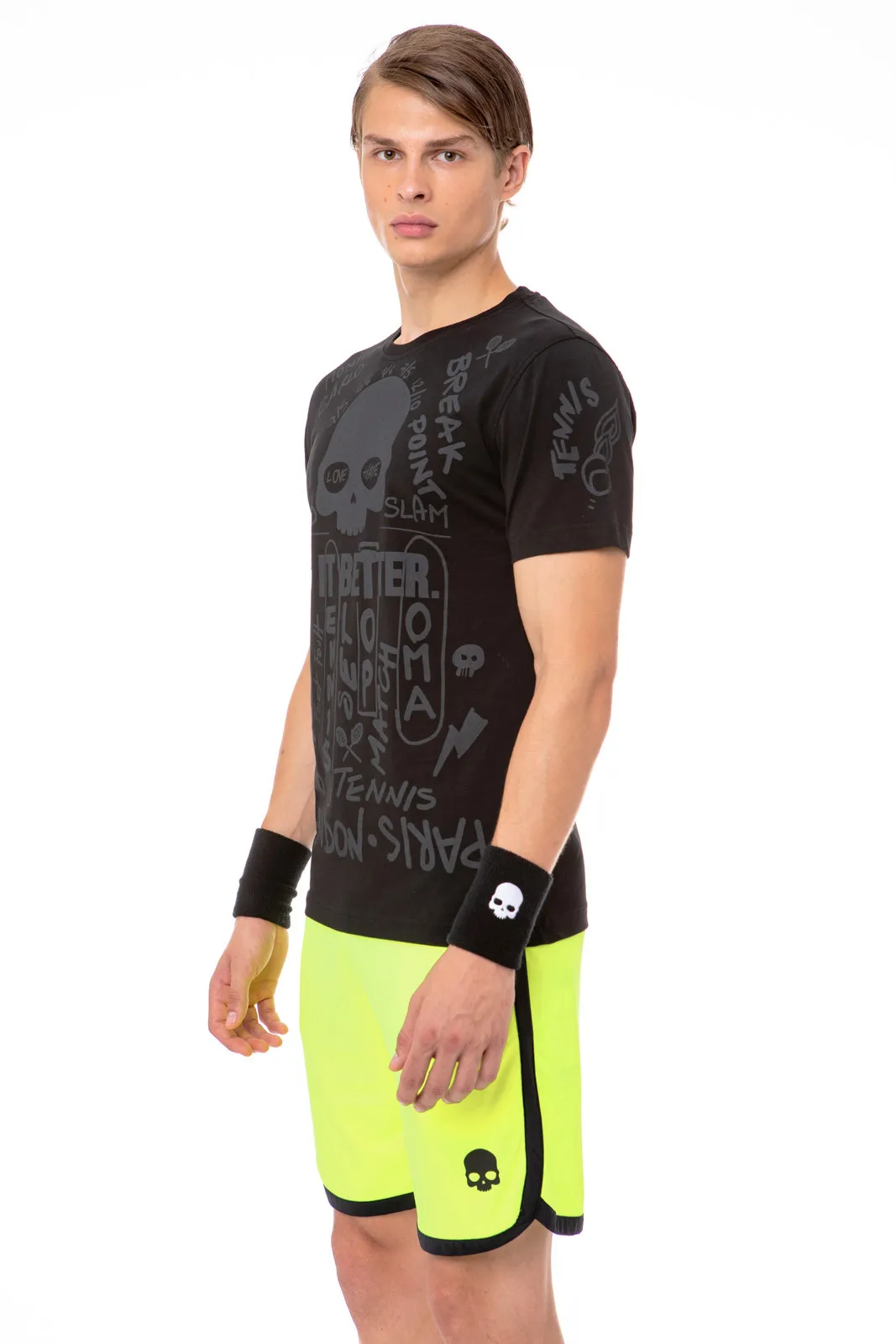 hydrogen-graffiti-tee-man-black-2 Hydrogen Graffiti Tee Man - black