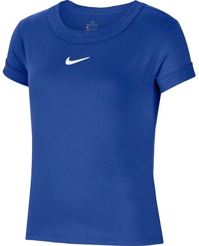 nike-court-g-dry-top-ss-game-royal-white-1 Nike Court G Dry Top SS - game royal/white