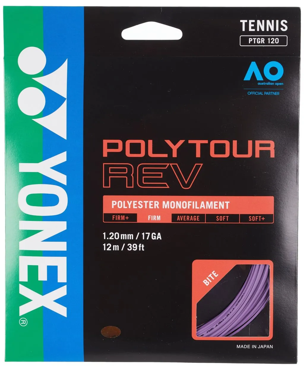 YREV20-PU-1 Yonex Poly Tour Rev (12 m)
