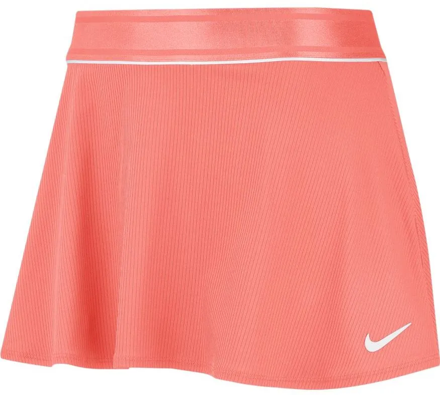 Nike Court Dry Flounce Skirt - sunblush/white/white