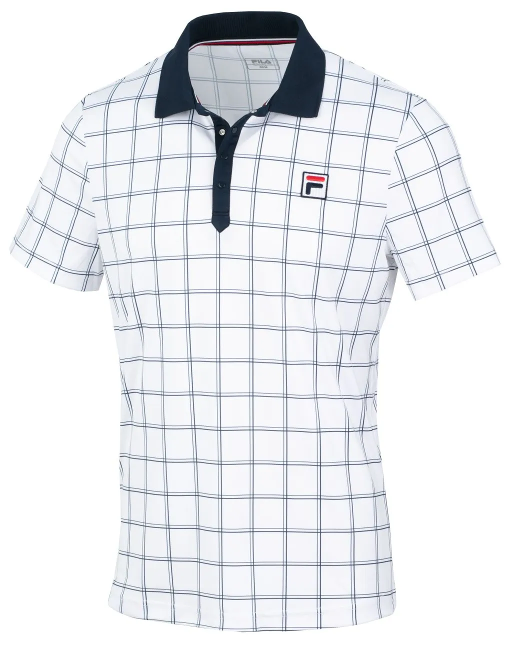 Fila Polo John - white/peacoat blue
