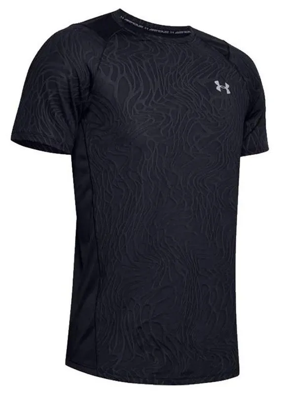 Under Armour UA MK1 Jacquard SS - black