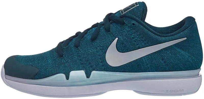 Nike Zoom Vapor Flyknit - dark atomic teal/metallic silver