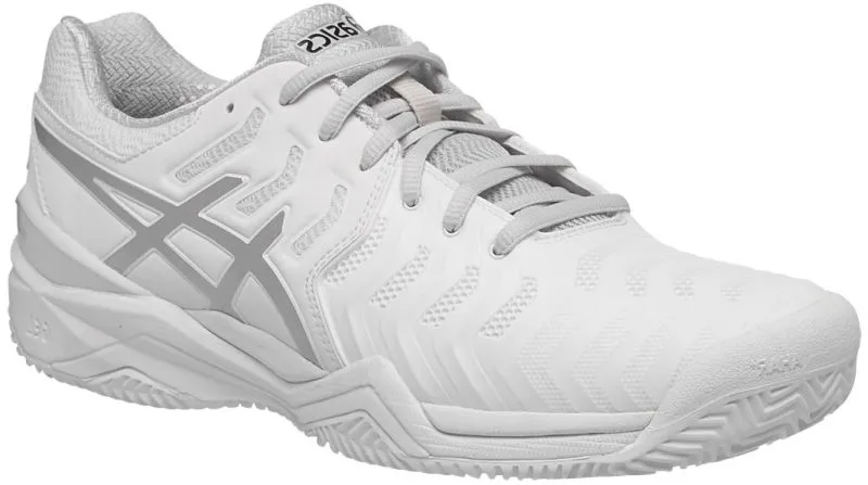 Asics Gel-Resolution 7 Clay - white/silver