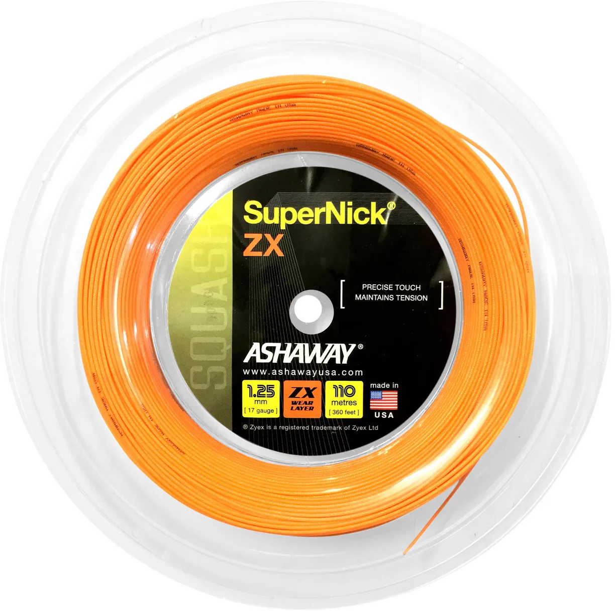 ashaway-supernick-zx-110-m-orange Ashaway SuperNick ZX (110 m) - orange