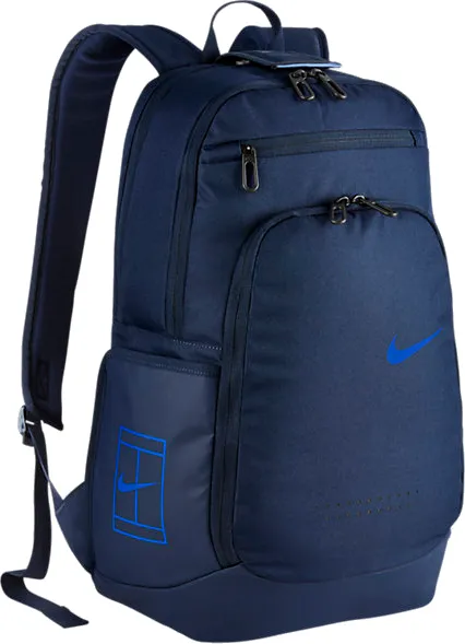 Nike Court Tech Backpack 2.0 - obsidian/midnight navy/hyper cobalt
