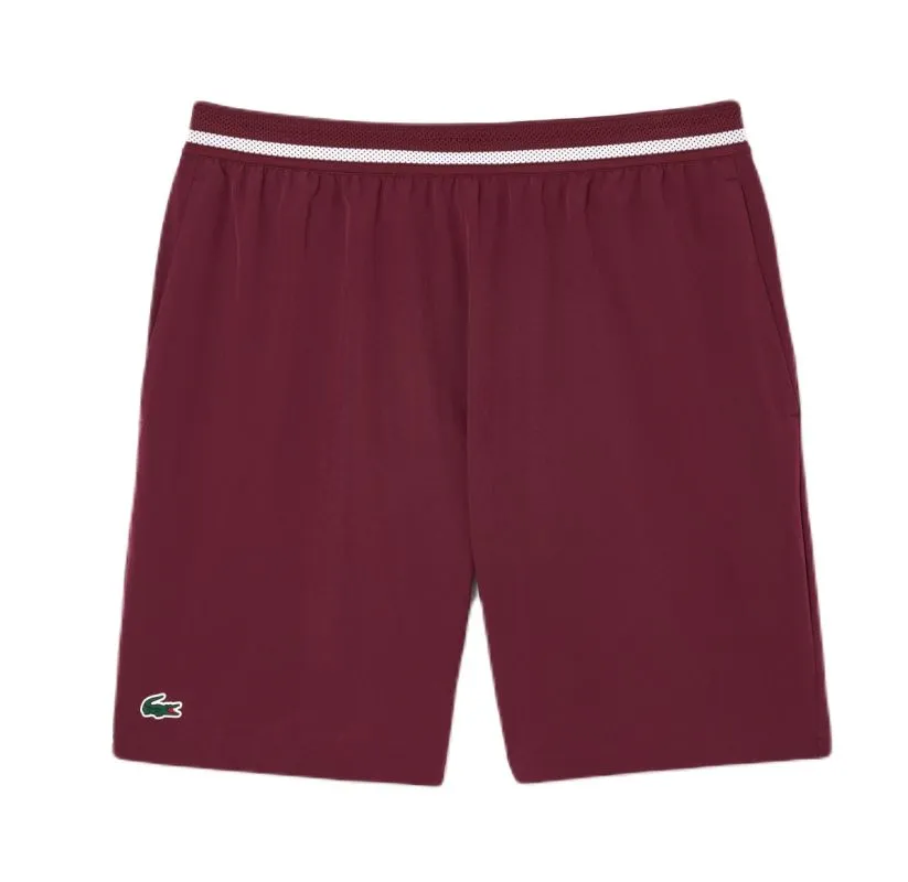Lacoste Tennis x Novak Djokovic Sportsuit Shorts - bordeaux