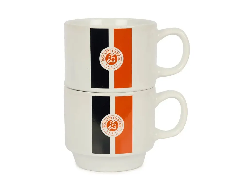 Roland Garros 2 Cups - white