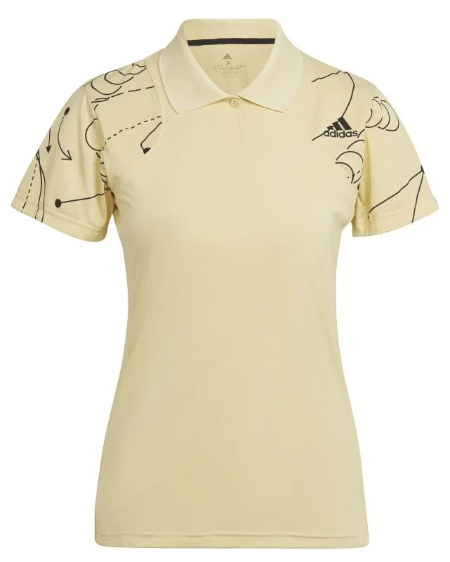 HM6525_2_APPAREL_Photography_Front-Center-View_white Adidas Club Tennis Graphic - almost yellow
