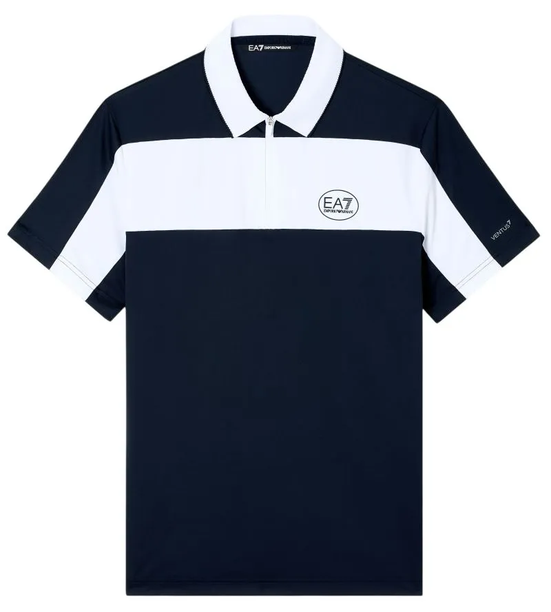 EA7 Tennis Pro Zip-Up - armani blue