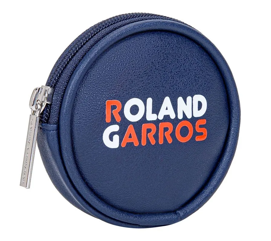 23GRGS211PMR-2 Roland Garros Round Wallet - marine