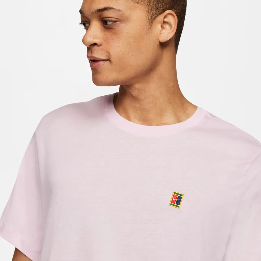 Nike Court Heritage Tee - pink foam