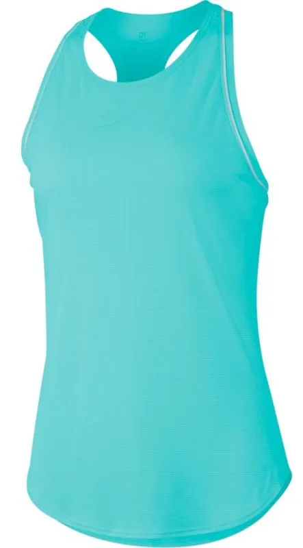 Nike Court Dry Tank - light aqua/white/white/light aqua