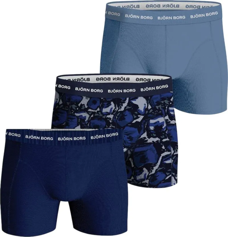 Björn Borg Cotton Stretch 3P - multicolor Björn Borg Cotton Stretch 3P - multicolor