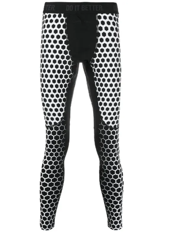 hydrogen-printed-leggings-man-black-white-1 Hydrogen Printed Leggings Man - black/white