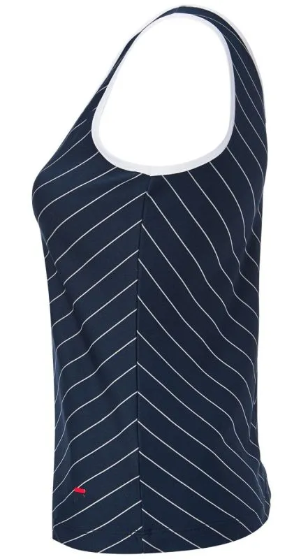 Fila Top Caroline W - peacoat blue/white stripe