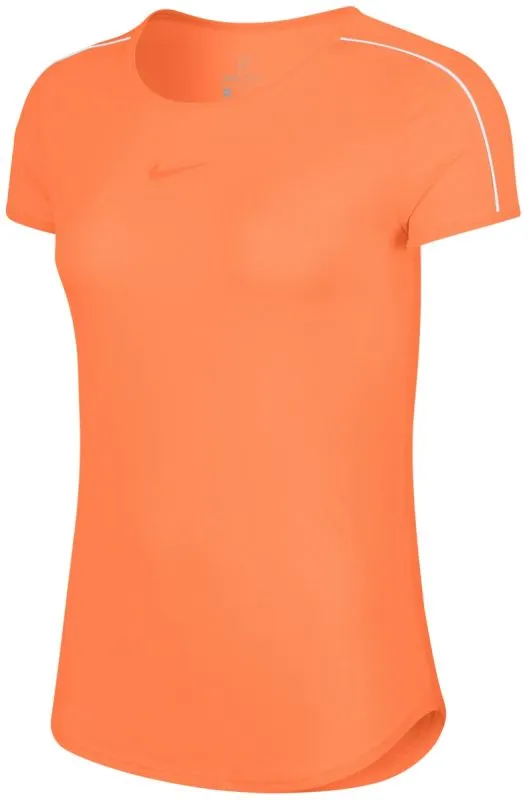 Nike Court Dry Top - orange pulse/white/white/orange pulse