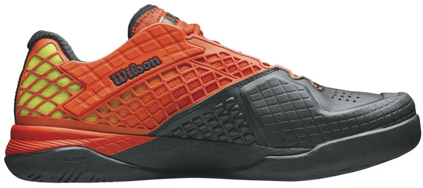 Wilson Rush Glide - black/tomato red/solar lime
