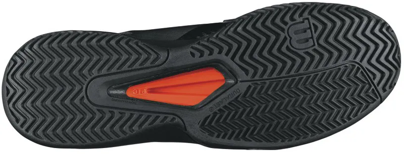 Wilson Rush Pro 2.0 - black/tomato red