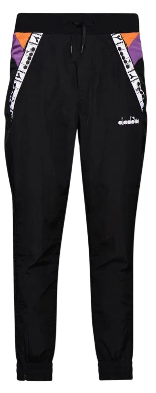 Diadora L. Pants - black/hyacinth vlt/autumn g