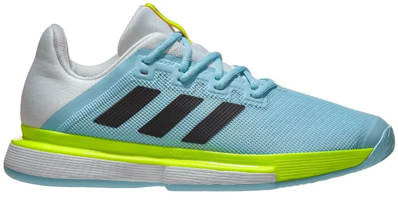 Adidas SoleMatch Bounce M - hazy sky/core black/solar yellow