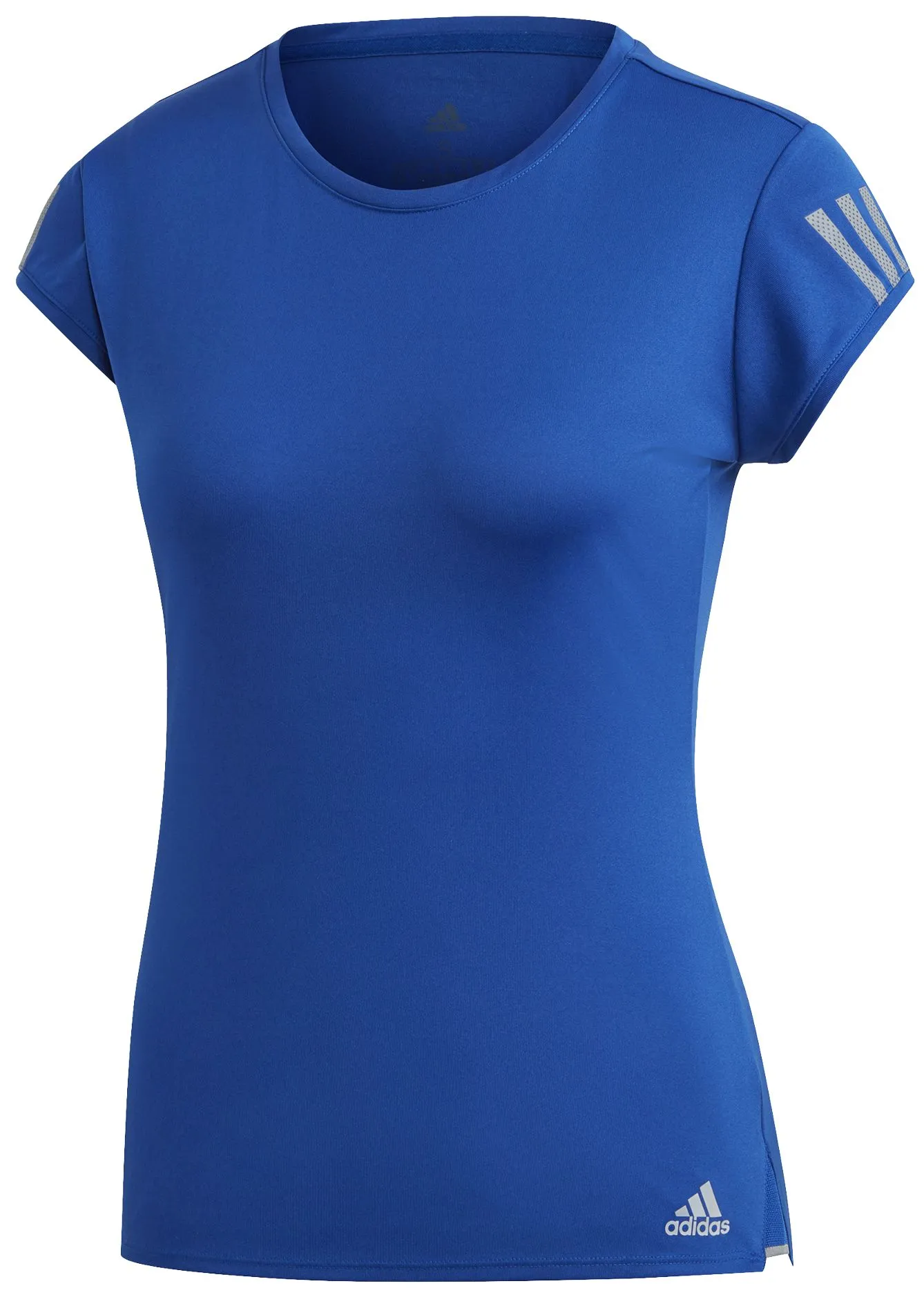 Adidas W Club 3 Stripes Tee - royal blue Adidas W Club 3 Stripes Tee - royal blue