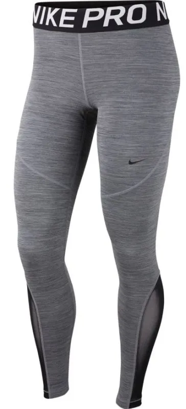Nike Pro Women's Tights - black/htr/black/black
