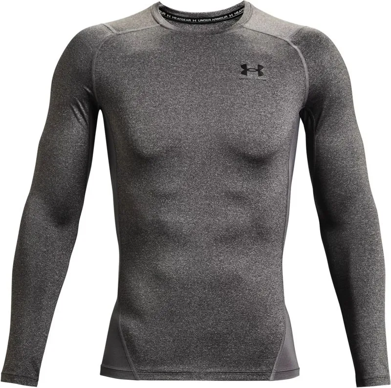Under Armour HeatGear Armour Comp Long Sleeve M - carbon heather/black