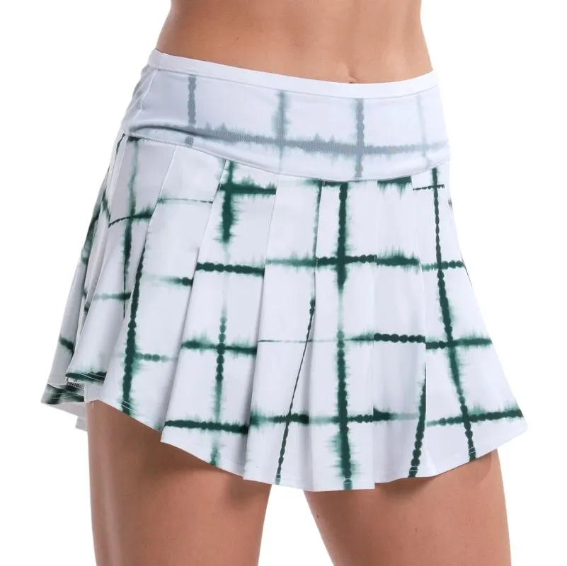 Lucky in Love Shibori Wave 14" - team green