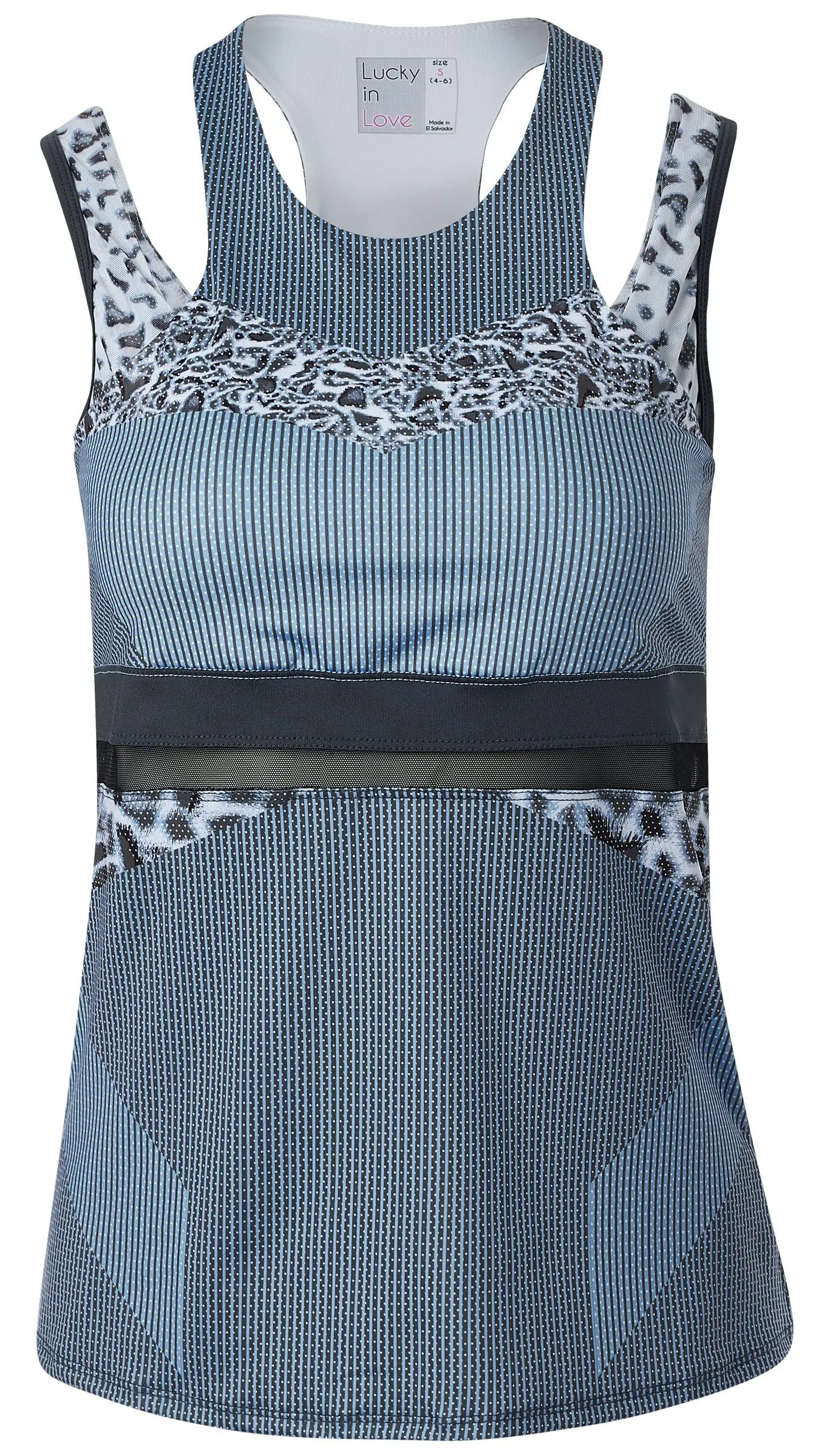 Lucky in Love On The Prowl Tank Women - charcoal