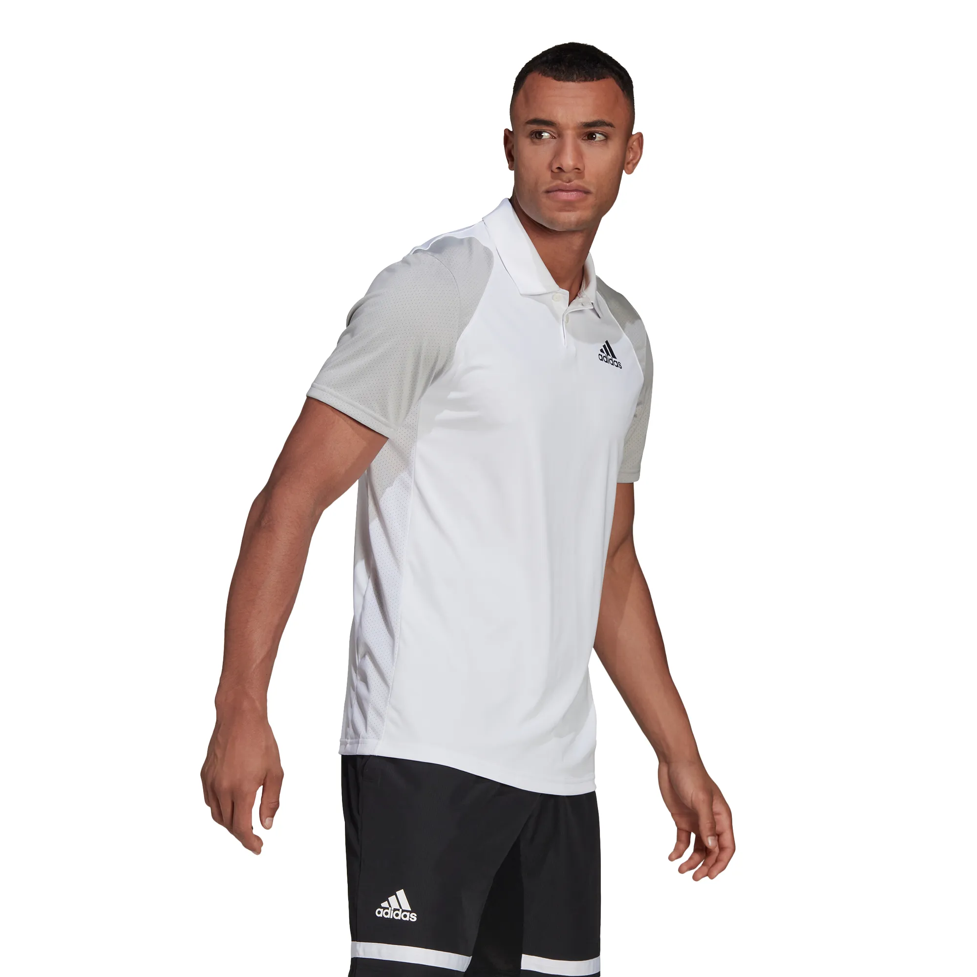 Adidas Club Polo M - white/grey two/black