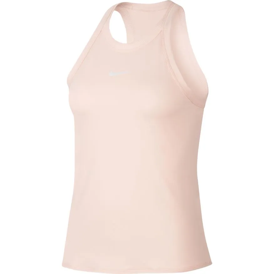 Nike Court Dry Tank W - washed coral/white